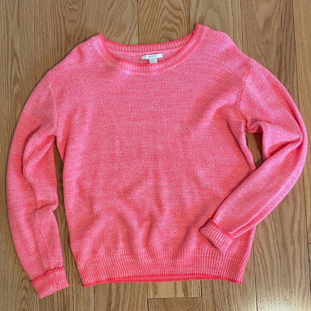 Forever 21 Pink Crewneck Knit Sweater